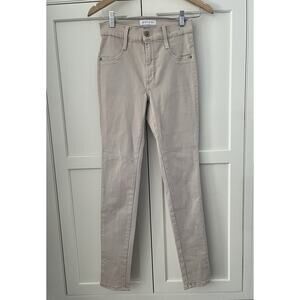 James Jeans Women's High Class Skinny high rise jeans Size 27 ivory